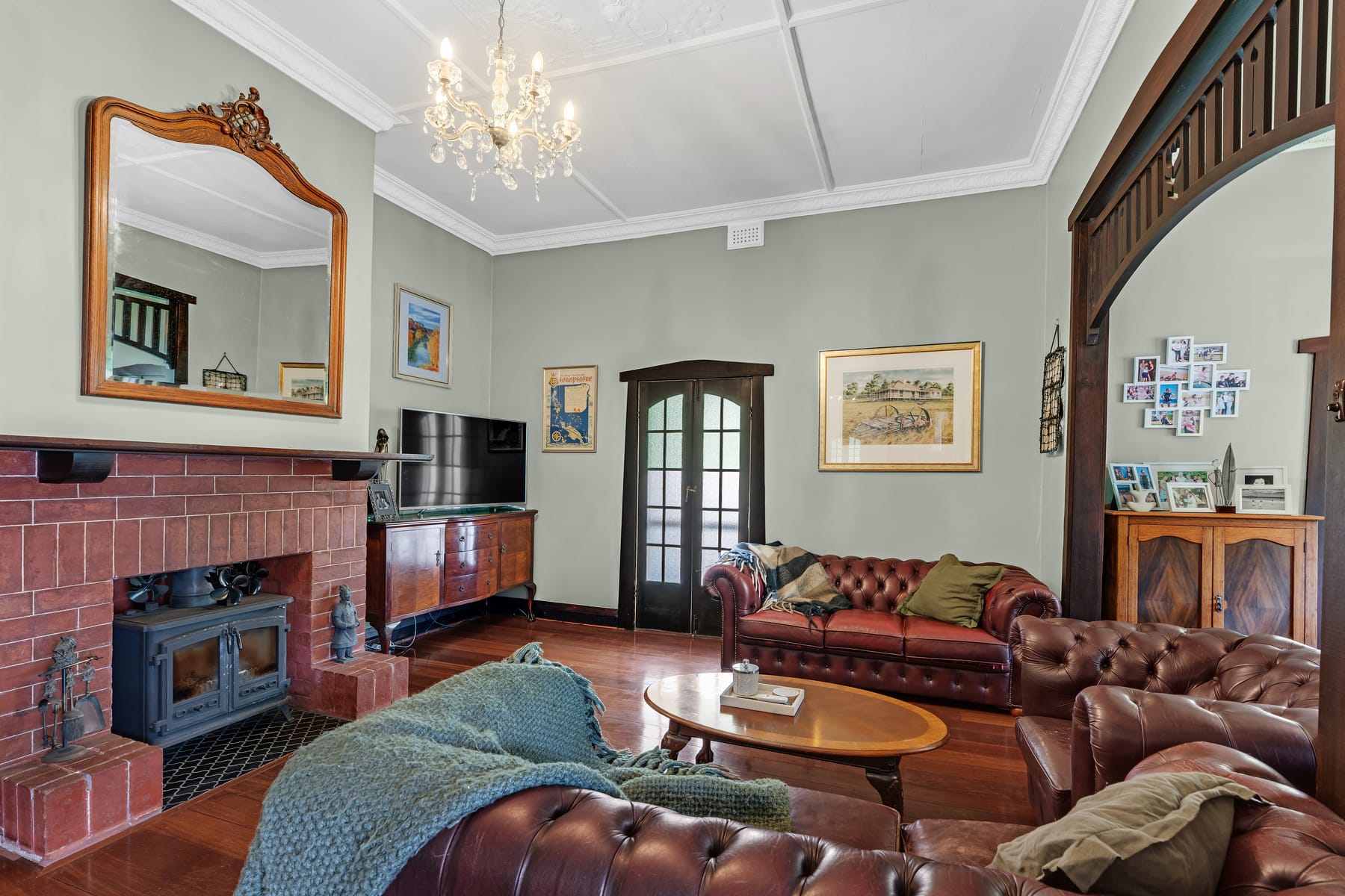 Example professionally photographed living room